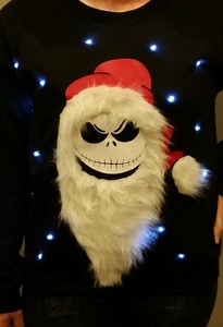 nightmare before christmas ugly sweater